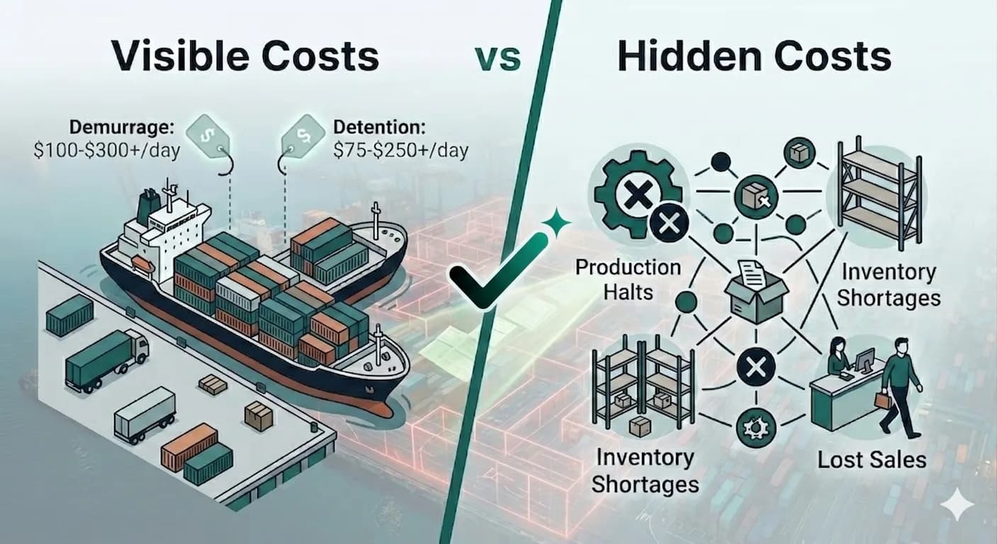Visible vs Hidden Costs of Customs Delays